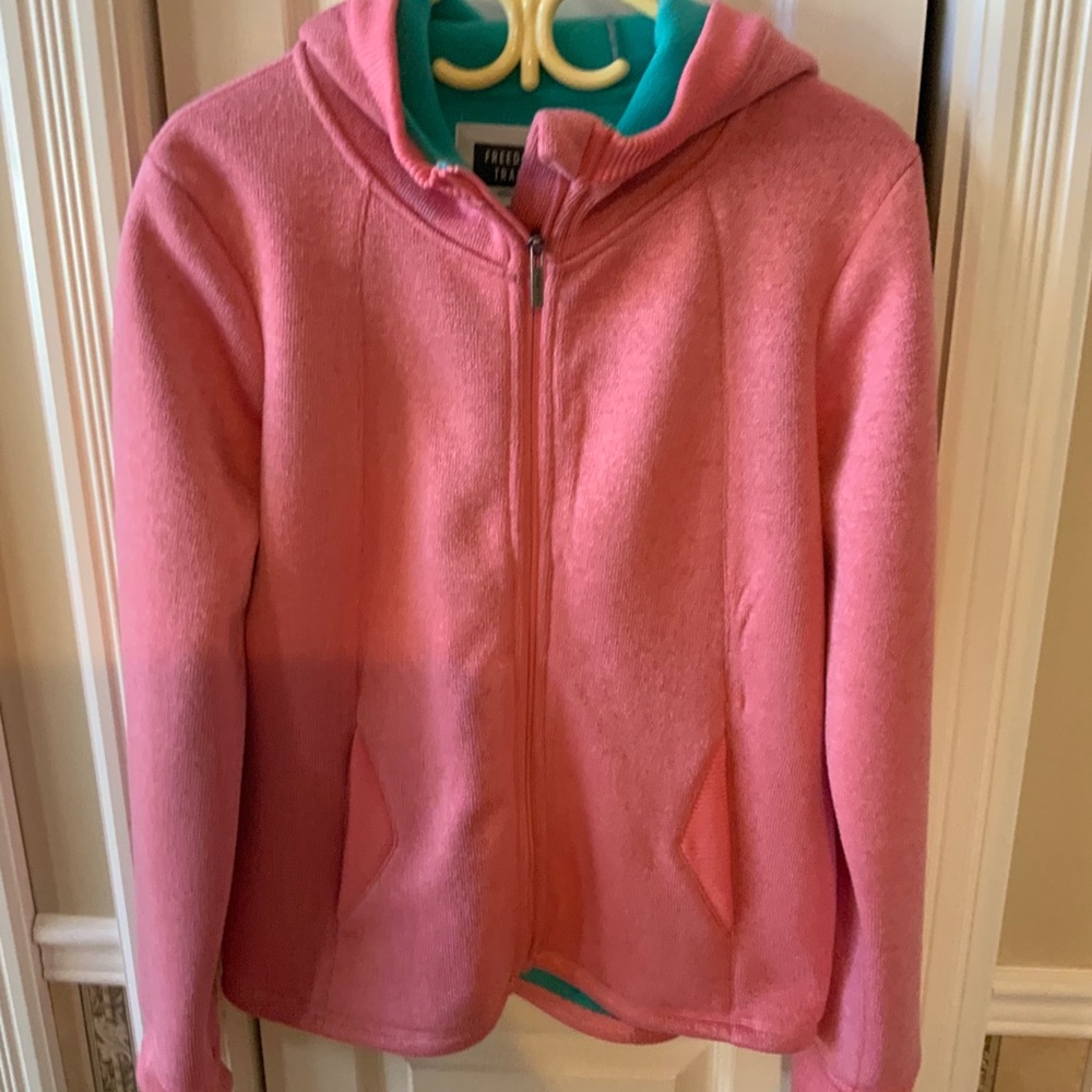 Super comfy fleece lined hoodie zipped sweater